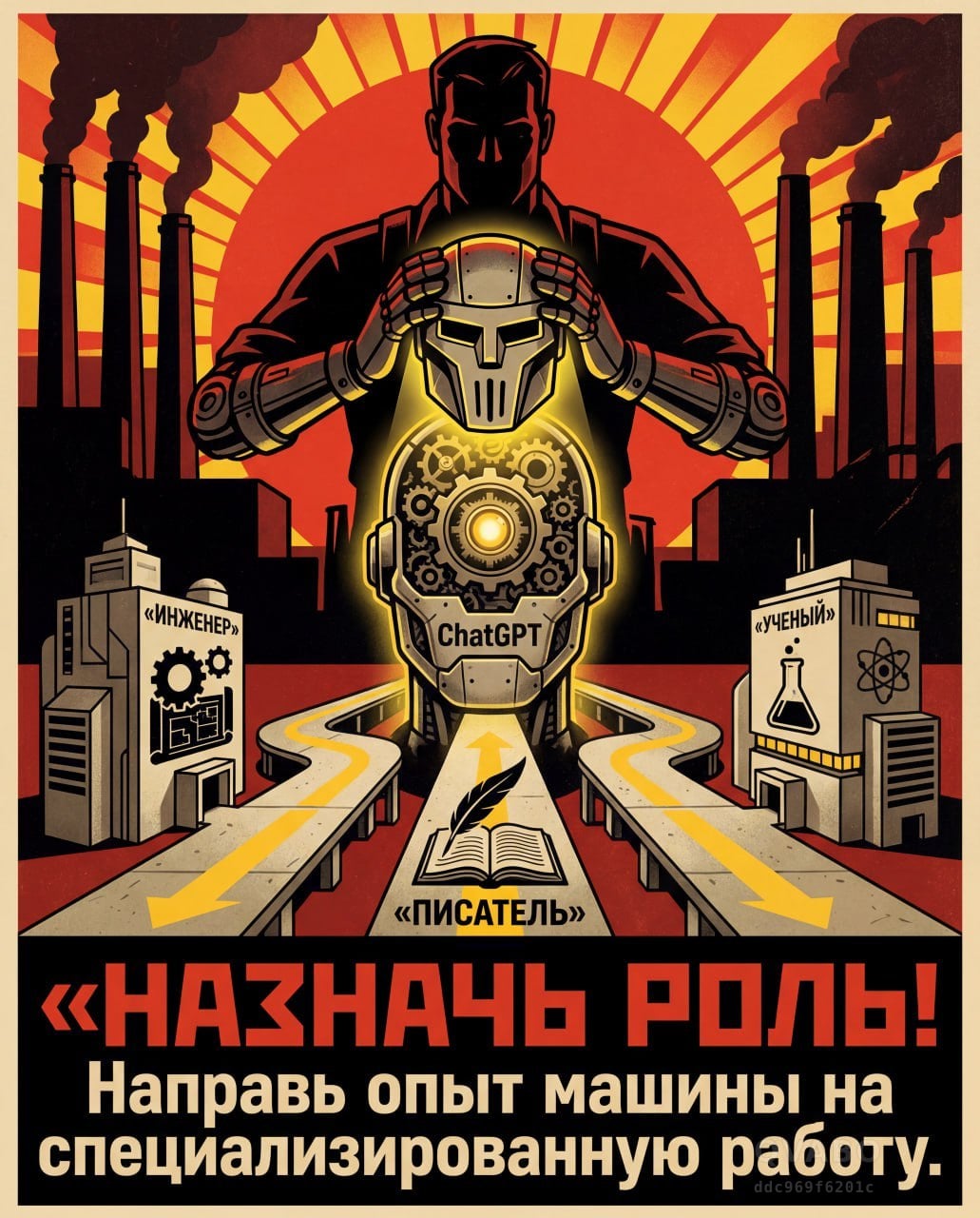 🤩Как и договаривались - промпт для создания креативных плакатов.