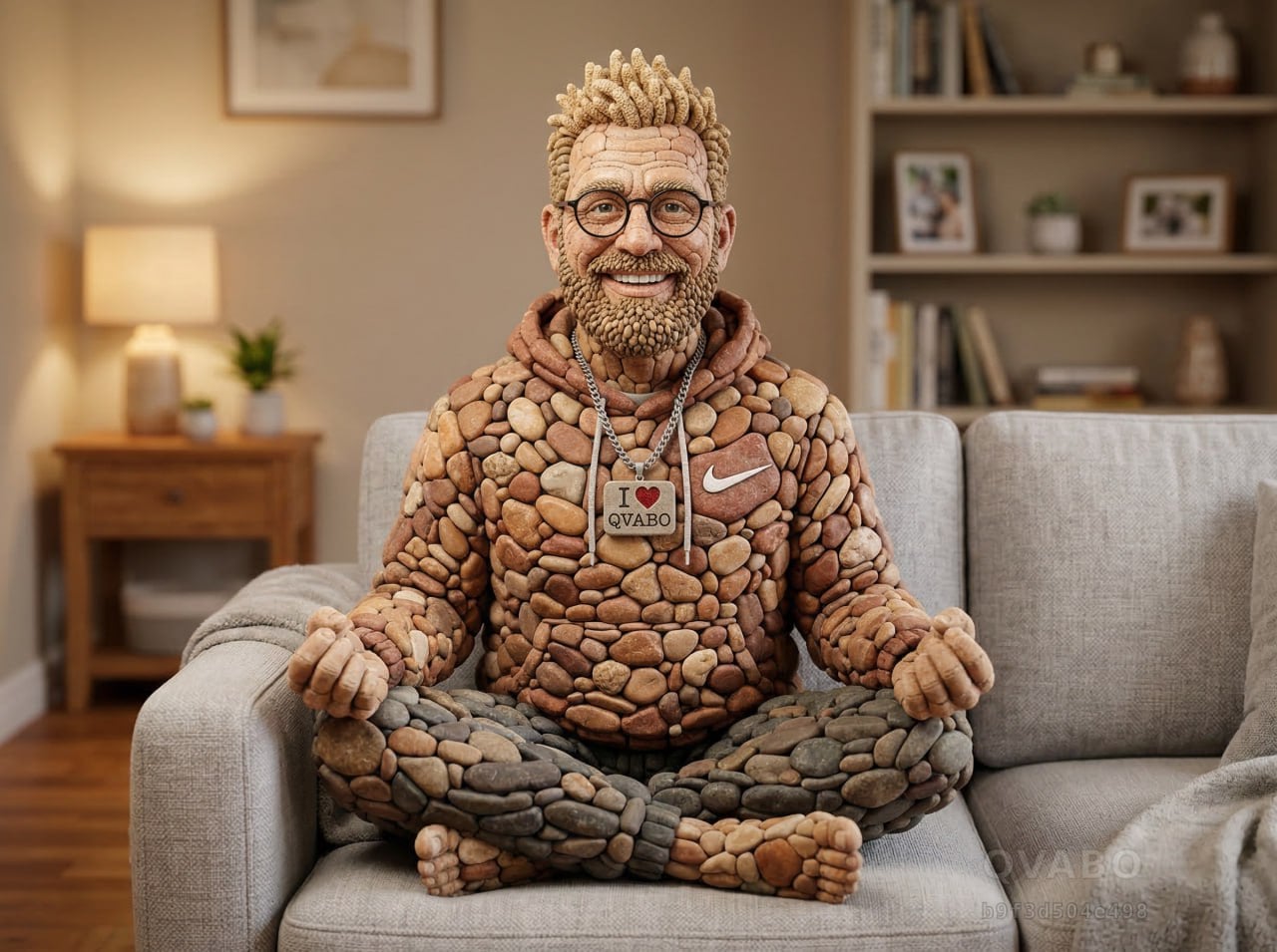 🪨  Каменный  персонаж